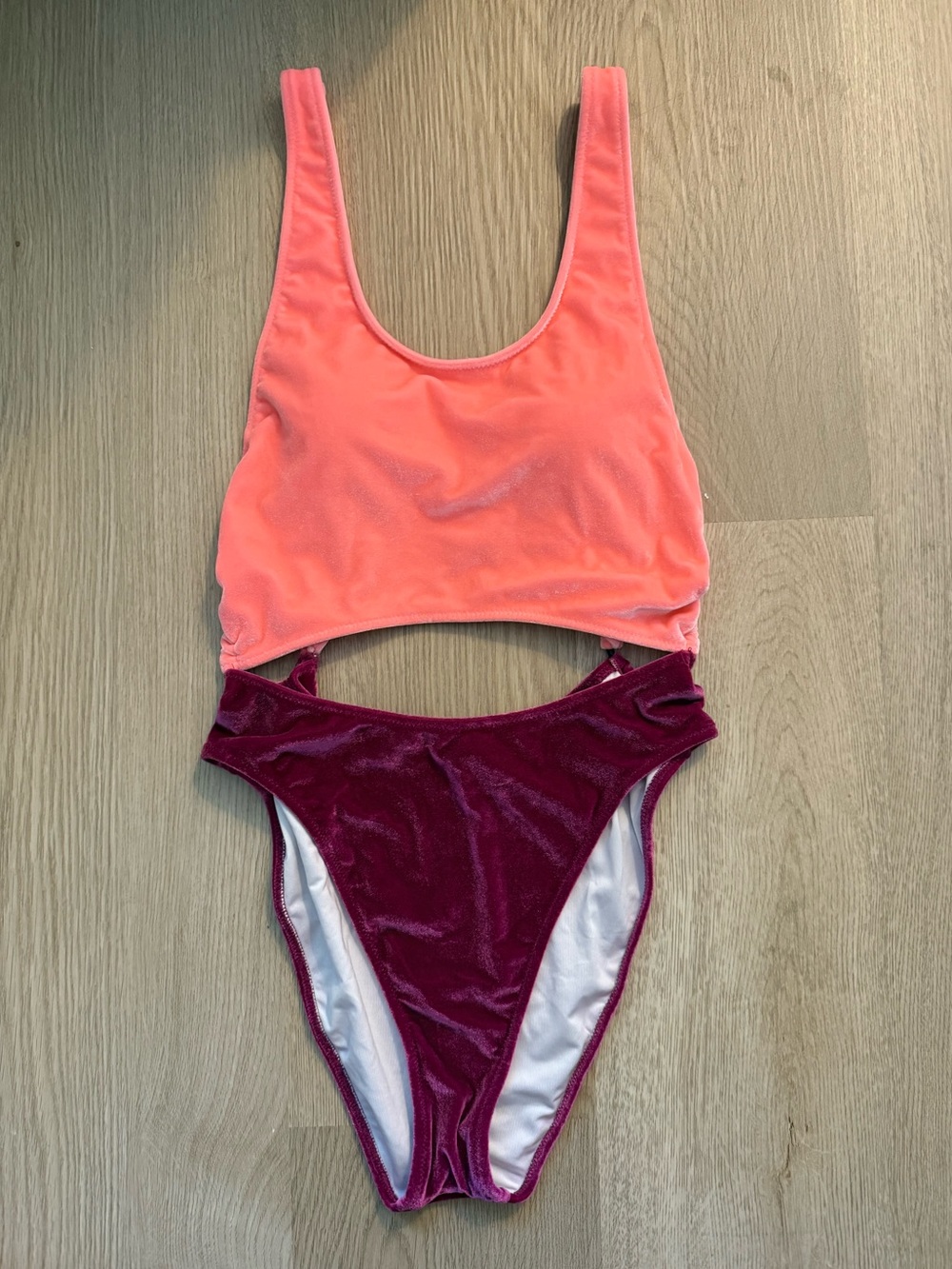 Victoria’s Secret PINK Velvet One Piece Swimsuit